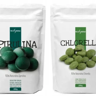 spirulina chlorella tabletki — zdjęcie produktu